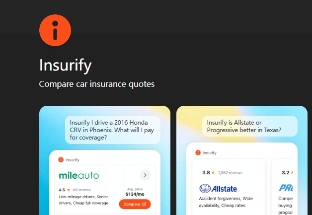 ChatGPT上线车险比价神器杀入中介腹地 美股多只保险经纪股跳水